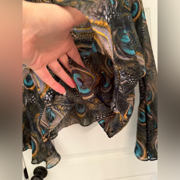 Show Me Your Mumu The Zuko Peacock Printed Top - Picture 10 of 10